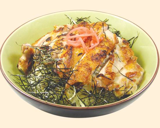 Chicken on Rice with Teriyaki Sauce 日式照燒雞排飯